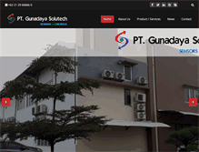 Tablet Screenshot of gunadaya.com